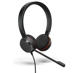 jabra Evolve 20 MS Noise Canceling Stereo On Ear Computer Headset, USB-A, MS Certified (4999-823-109)