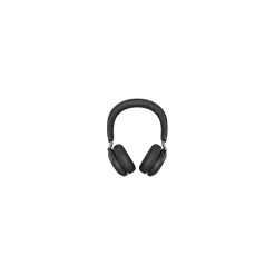 jabra Evolve2 75 MS Wireless Noise Canceling Bluetooth Mobile On Ear Headset, MS Certified, Black (27599-999-889)