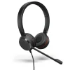 Jabra Evolve 30 Noise Canceling Stereo Computer Headset, Over-the-Head, MT Certified, Black (5399-823-309)