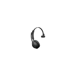 jabra Evolve2 65 UC Mono USB-A Bluetooth Mono Computer Headset, UC Certified, Black (26599-889-899)