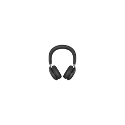 jabra Evolve2 75 Wireless Noise Canceling Bluetooth Stereo Mobile On Ear Headset, USB-C, Black (27599-989-899)