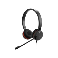 Jabra Evolve 20SE MS Stereo Computer Headset, Over-the-Head, Black (GSA4999-823-309)