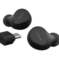 jabra Evolve2 Wireless Active Noise Canceling Earbuds, Bluetooth, Black (20797-989-899)