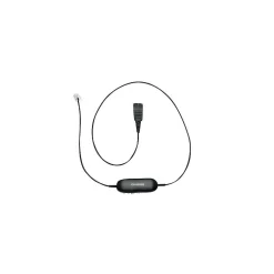 Jabra GN1216 88001-03 Headset Cable, Black
