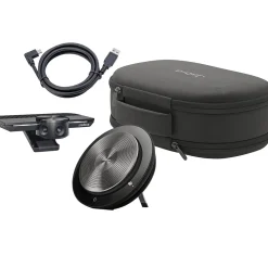 jabra PanaCast Meet Anywhere and Speak Bundle, 13 Megapixels, Black (8402-129)