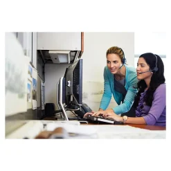 Jabra Pro 925 Wireless Noise Canceling Mono Headset with Microphone, Over-the-Head, Black (925-15-508-205)