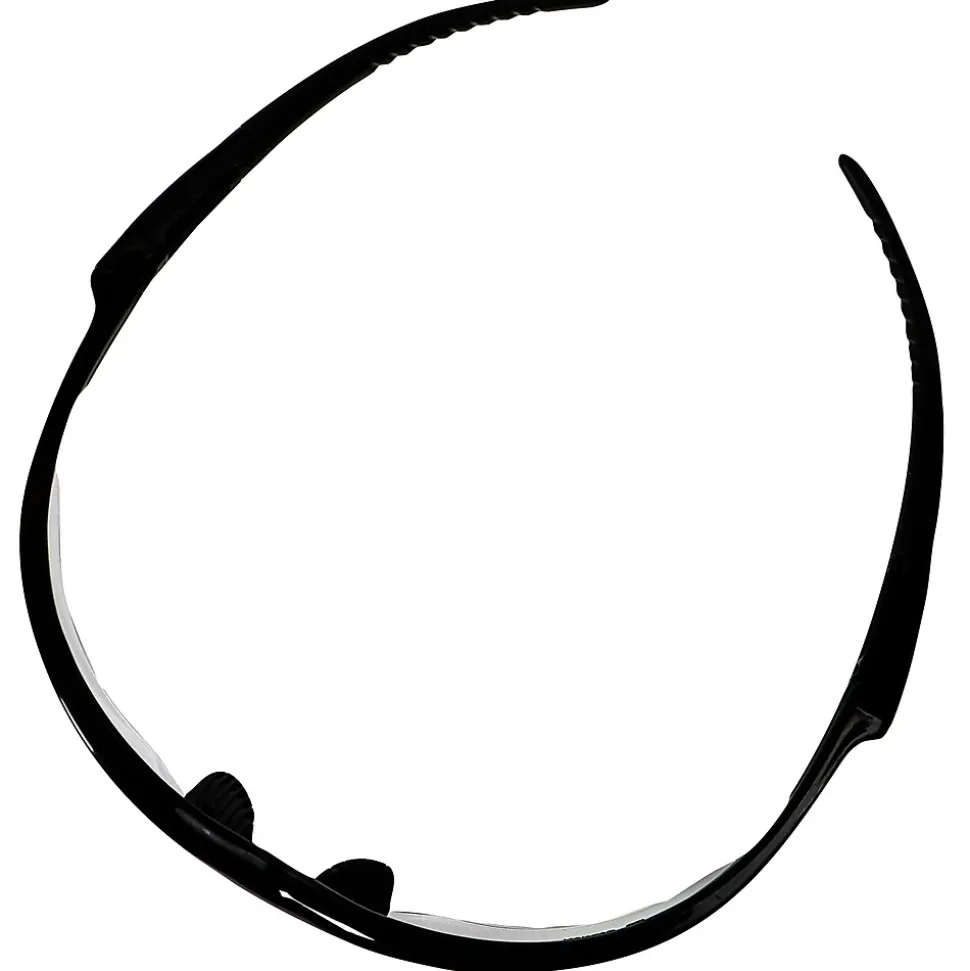 Jackson® Nemesis Safety Glasses, Polycarbonate, Indoor/Outdoor, Black