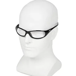 Jackson Safety® Eyewear, V40 HellRaiser®, Clear Anti-Fog Lense, Black Frame