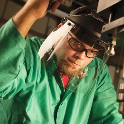 Jackson Safety® Eyewear, V40 HellRaiser®, Clear Anti-Fog Lense, Black Frame