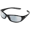 Jackson Safety® Glasses, V40 HellRaiser®, Indoor/Outdoor Lens, Black Frame