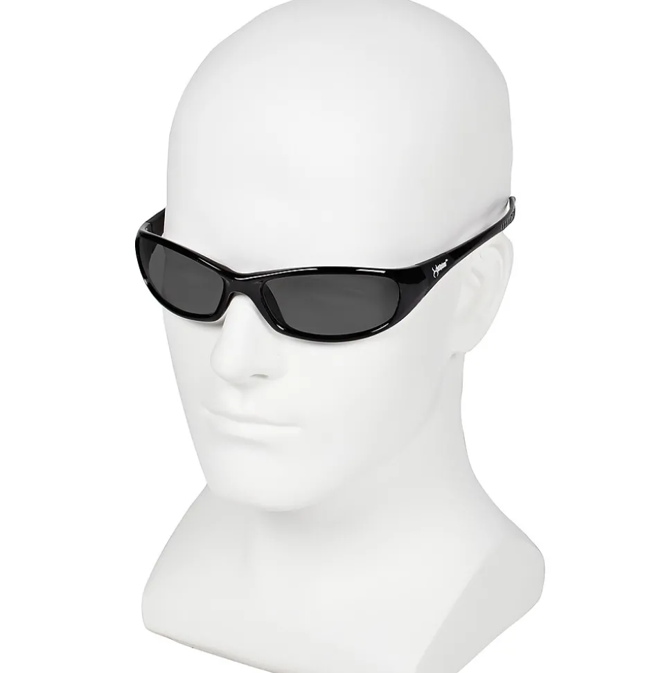 Jackson Safety HellRaiser® V40 Polycarbonate Safety Glasses, Smoke Lens (25714)