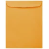 JAM Paper #15 1/2 Catalog Envelope, 12" x 15 1/2", Brown Kraft, 100/Pack (900493255)
