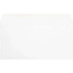 JAM Paper #16 Business Envelope, 6" x 12", White, 50/Pack (1633178I)