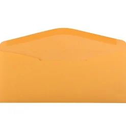 JAM Paper #11 Business Envelope, 4 1/2" x 10 3/8", Brown Kraft, 1000/Carton (01633180B)