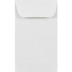 JAM Paper #3 Coin Business Envelopes, 2.5 x 4.25, White, 25/Pack (1623183)