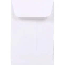 JAM Paper #1 Coin Envelope, 2 1/4" x 3 1/2", White, 100/Pack (122326658)