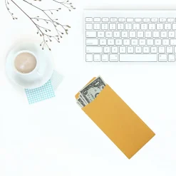 JAM Paper #7 Kraft Coin Envelope, 3 1/2