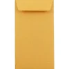 JAM PAPER #5.5 Kraft Coin Recycled Business Envelopes, 3 1/8 x 5 1/2, Brown Kraft Recycled, 100/Pack (40931170B)