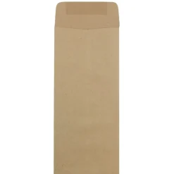 JAM Paper #14 Kraft Policy Business Envelopes, 5 x 11.5, Brown Kraft Paper Bag, 25/Pack (36317569)