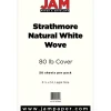 JAM Paper 80 lb. Cardstock Paper, 8.5" x 14", Natural White, 50 Sheets/Pack (17428899)