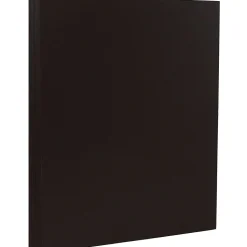 JAM Paper 80 lb. Cardstock Paper, 8.5" x 11", Black, 50 Sheets/Pack (64429575)