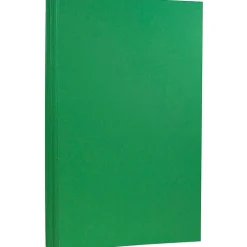 JAM Paper 65 lb. Cardstock Paper, 8.5" x 14", Green, 50 Sheets/Pack (16730936)