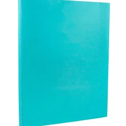 JAM Paper 65 lb. Cardstock Paper, 8.5" x 11", Sea Blue, 250 Sheets/Ream (102677B)