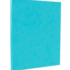 JAM Paper 65 lb. Cardstock Paper, 8.5" x 11", Blue, 250 Sheets/Ream (101899B)