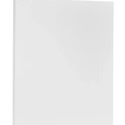 JAM Paper 36 lb. Cardstock Paper, 8.5" x 11", Clear, 50 Sheets/Pack (1566)
