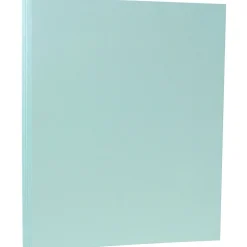 JAM Paper 80 lb. Cardstock Paper, 8.5" x 11", Aqua Blue, 50 Sheets/Pack (1524370)