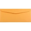JAM PAPER #14 Recycled Kraft Envelopes, 5 x 11 1/2, Brown Kraft Manila, 100/Pack (52692203682)