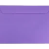 JAM Paper 9 x 12 Booklet Colored Envelopes, Violet Purple Recycled, 25/Pack (1531752)