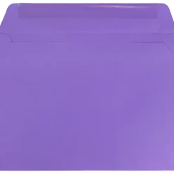 JAM Paper 9 x 12 Booklet Colored Envelopes, Violet Purple Recycled, 25/Pack (1531752)