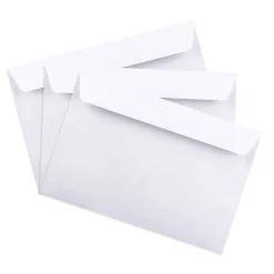 JAM Paper 6 x 9 Booklet Commercial Envelopes, White, Bulk 250/Box (4238h)