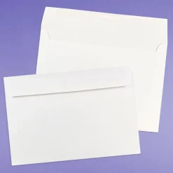 JAM Paper 7 x 10 Booklet Commercial Envelopes, White, 25/Pack (5528)