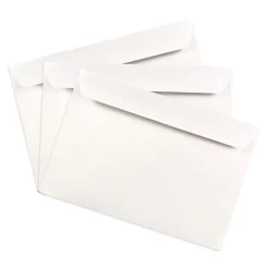JAM Paper 7.5 x 10.5 Booklet Commercial Envelopes, White, 25/Pack (4246)