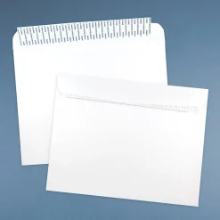 JAM Paper® 10 x 13 Booklet Envelopes with Peel and Seal Closure, White, 100/Pack (356828787D)