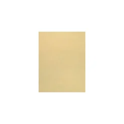 JAM PAPER 8.5” x 11” Cardstock, 105 lb, Blonde Metallic, 50/pack (81211-C-M07-50)