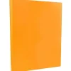 JAM PAPER 8.5" x 11" Color Cardstock, 65lb, Ultra Orange, 100/pack (151027G)