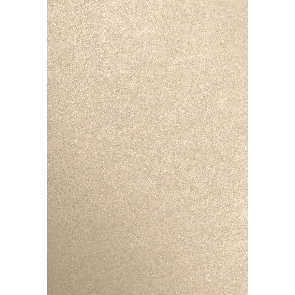 JAM Paper 11" x 17" Color Multipurpose Paper, 80 lbs., Taupe Metallic, 50 Sheets/Ream (1117-P-M09-50)
