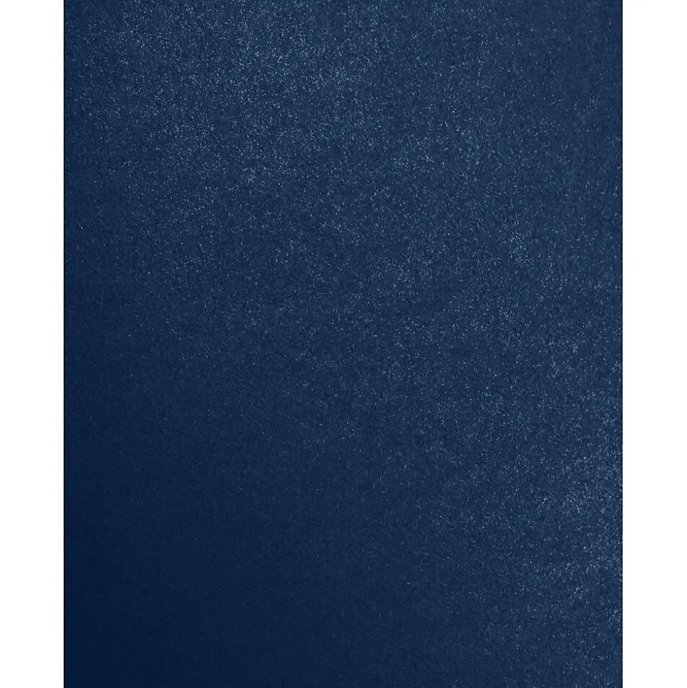JAM Paper 8.5" x 11" Color Multipurpose Paper, 80 lbs., Lapis Metallic, 50 Sheets/Ream (81211-P-M211-50)