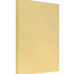 JAM Paper 8.5" x 14" Color Multipurpose Paper, 24 lbs., Antique Gold Parchment, 500 Sheets/Ream (17132140B)