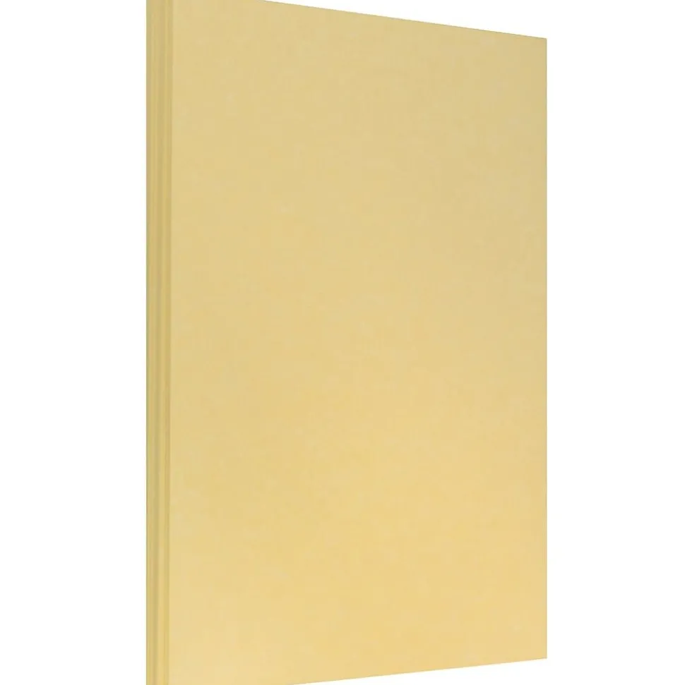 JAM Paper 8.5" x 14" Color Multipurpose Paper, 24 lbs., Antique Gold Parchment, 500 Sheets/Ream (17132140B)