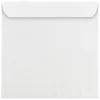 JAM Paper 11.5" x 11.5" Large Square Invitation Envelopes, White, 100/Pack (03992321B)