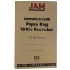 JAM Paper 8.5" x 14" Multipurpose Paper, 28 lbs., Brown Kraft Paper Bag, 50 Sheets/Pack (463117506)