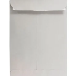 JAM Paper 9 x 12 Open End Catalog Envelopes with Peel and Seal Closure, Light Grey, Bulk 1000/Carton (12931115B)