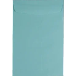 JAM Paper 6 x 9 Open End Catalog Envelopes, Aqua Blue, 25/Pack (31287520)