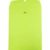 JAM Paper 10 x 13 Open End Catalog Colored Envelopes with Clasp Closure, Ultra Lime Green, 50/Pack (v0128186i)