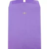 JAM Paper 10 x 13 Open End Catalog Colored Envelopes with Clasp Closure, Violet Purple Recycled, 50/Pack (v0128182i)
