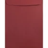 JAM Paper 10 x 13 Open End Catalog Envelopes, Dark Red, 25/Pack (31287541a)